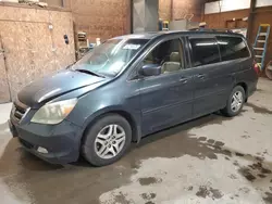 Salvage cars for sale at Ebensburg, PA auction: 2006 Honda Odyssey Touring