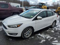 Salvage cars for sale at East Granby, CT auction: 2015 Ford Focus SE