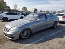 Salvage cars for sale at Van Nuys, CA auction: 2010 Mercedes-Benz S 550