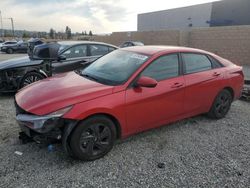 Salvage cars for sale at Mentone, CA auction: 2021 Hyundai Elantra SEL