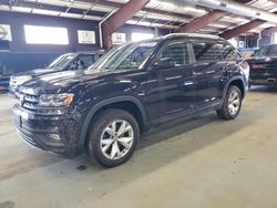 Salvage cars for sale at East Granby, CT auction: 2018 Volkswagen Atlas SE