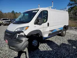 Salvage trucks for sale at Tifton, GA auction: 2023 Dodge RAM Promaster 2500 2500 Standard