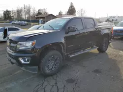 Salvage trucks for sale at Denver, CO auction: 2016 Chevrolet Colorado Z71