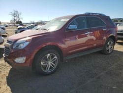 Chevrolet salvage cars for sale: 2016 Chevrolet Equinox LTZ