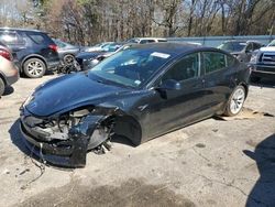 Salvage cars for sale at Austell, GA auction: 2021 Tesla Model 3