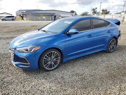 Hyundai Vehiculos salvage en venta: 2017 Hyundai Elantra Sport