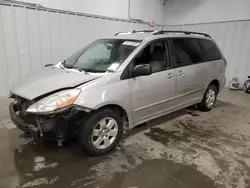 Salvage cars for sale at Windham, ME auction: 2007 Toyota Sienna CE