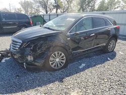 Salvage cars for sale at Riverview, FL auction: 2018 Cadillac XT5 Luxury