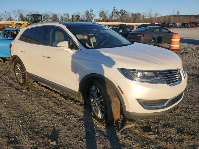 2016 Lincoln MKX Reserve