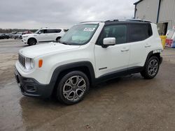 Salvage cars for sale at Memphis, TN auction: 2016 Jeep Renegade Limited