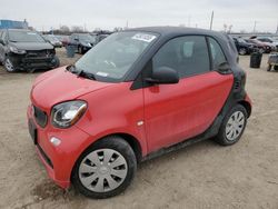 Smart salvage cars for sale: 2016 Smart Fortwo