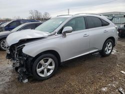 Salvage cars for sale from Copart Chicago Heights, IL: 2010 Lexus RX 350