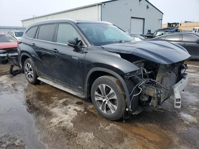 2020 Toyota Highlander Hybrid XLE