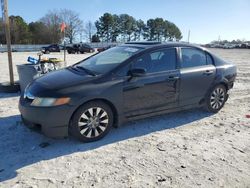 Salvage cars for sale at Loganville, GA auction: 2009 Honda Civic EXL