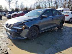 Salvage cars for sale at Waldorf, MD auction: 2017 Volkswagen Jetta S