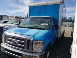 Salvage trucks for sale at Graham, WA auction: 2016 Ford Econoline E450 Super Duty Cutaway Van