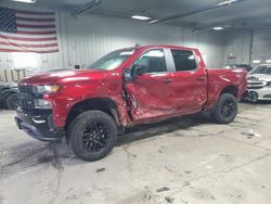 Salvage cars for sale at Franklin, WI auction: 2021 Chevrolet Silverado K1500 Trail Boss Custom