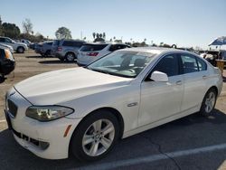 Salvage cars for sale at Van Nuys, CA auction: 2011 BMW 528 I