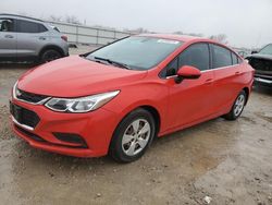 2017 Chevrolet Cruze LS en venta en Kansas City, KS