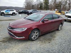 Chrysler Vehiculos salvage en venta: 2015 Chrysler 200 Limited