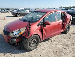 Salvage cars for sale at Houston, TX auction: 2013 KIA Rio LX