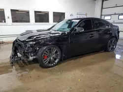 Salvage cars for sale at Blaine, MN auction: 2020 Infiniti Q50 Pure