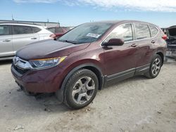 Salvage cars for sale at Haslet, TX auction: 2018 Honda CR-V EX