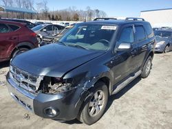 Salvage cars for sale at auction: 2008 Ford Escape Limited