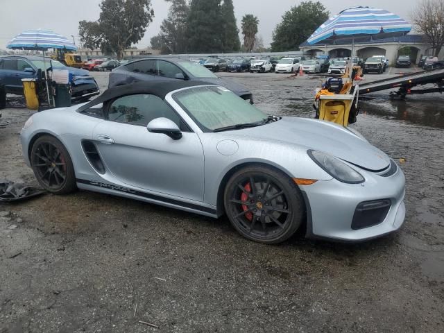 2016 Porsche Boxster Spyder