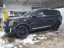 KIA salvage cars for sale: 2020 KIA Telluride SX