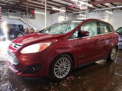 Salvage cars for sale at New Britain, CT auction: 2014 Ford C-MAX SEL