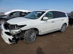 Carros salvage a la venta en subasta: 2013 Infiniti JX35