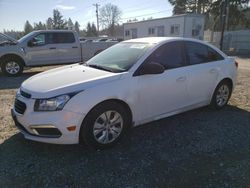 Chevrolet Vehiculos salvage en venta: 2015 Chevrolet Cruze LS