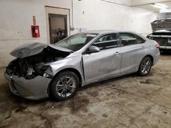 Salvage cars for sale at Ham Lake, MN auction: 2015 Toyota Camry LE