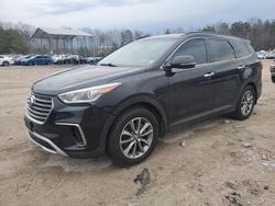 Salvage cars for sale at Charles City, VA auction: 2018 Hyundai Santa FE SE