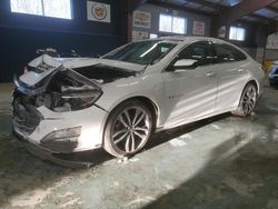 Salvage cars for sale at East Granby, CT auction: 2021 Chevrolet Malibu LT