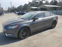 2018 Ford Fusion SE en venta en Savannah, GA