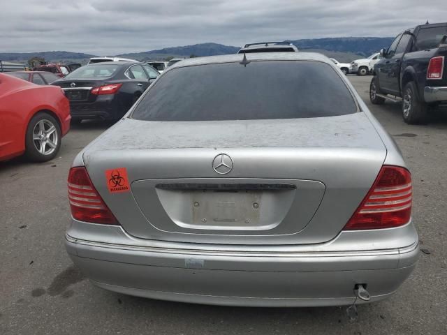 2000 Mercedes-Benz S 500