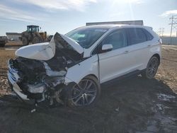 Salvage cars for sale at Bismarck, ND auction: 2021 Ford Edge Titanium