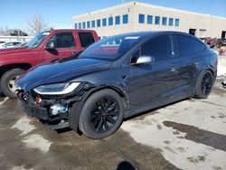 Salvage cars for sale at Littleton, CO auction: 2016 Tesla Model X