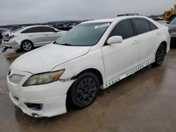 Salvage cars for sale at Grand Prairie, TX auction: 2011 Toyota Camry Base