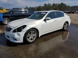 Salvage cars for sale at Harleyville, SC auction: 2013 Infiniti G37 Base