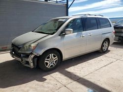 Honda Odyssey ex salvage cars for sale: 2006 Honda Odyssey EX