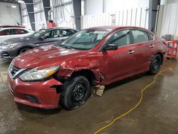 Salvage cars for sale at Ham Lake, MN auction: 2016 Nissan Altima 2.5