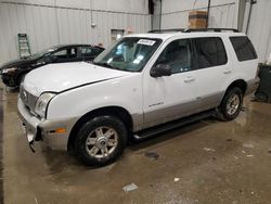 Salvage cars for sale at Franklin, WI auction: 2002 Mercury Mountaineer