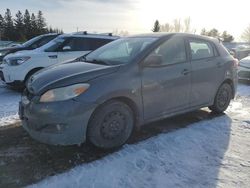 Salvage cars for sale at Bowmanville, ON auction: 2010 Toyota Corolla Matrix