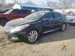 Salvage cars for sale at Wichita, KS auction: 2013 Hyundai Azera GLS