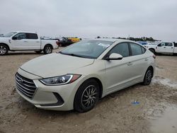 Salvage cars for sale at Houston, TX auction: 2017 Hyundai Elantra SE