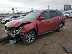 Nissan salvage cars for sale: 2016 Nissan Pathfinder S