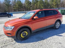 Volkswagen salvage cars for sale: 2019 Volkswagen Tiguan S